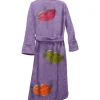 Lush Lips Bathrobe Purple Back