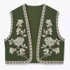 Made in Chelsea Zeyno Taylan Embroidered Vest Front