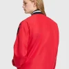 Manchester United Adidas Stadium Track Jacket Red Back