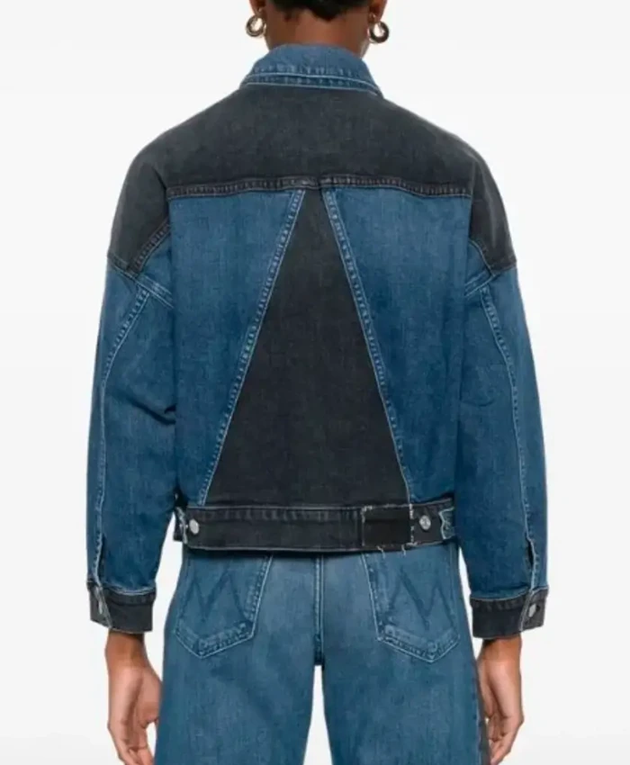 Maximum Pleasure Guaranteed Tatiana Maslany Denim Jacket Back
