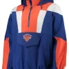 Shop Blue New York Knicks Starter Jacket for Men’s and Women's