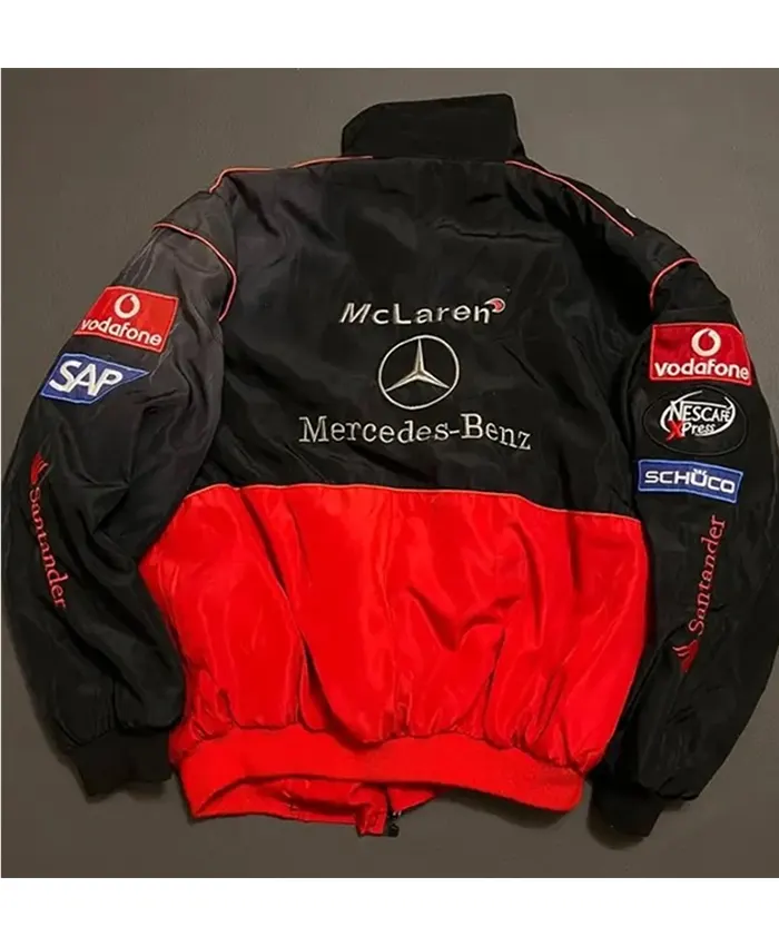 Mercedes-Benz West McLaren F1 Racing Jacket Back