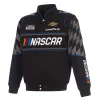 NASCAR 2026 Black Twill Racing Jacket