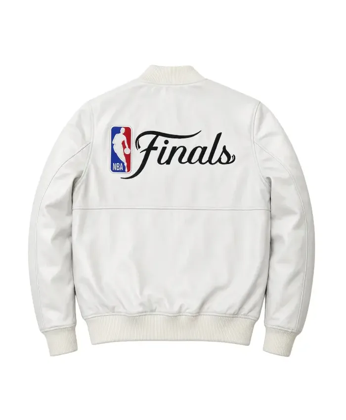NBA Finals 2026 Jacket White Back