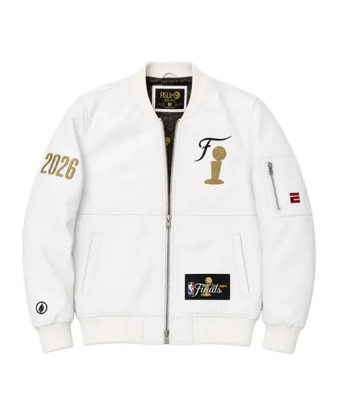 NBA Finals 2026 Jacket White