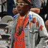 NBA Finals 2026 Spike Lee Knicks Denim Jacket Front