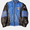NY Knicks Vintage Timothee Chalamet Leather Jacket