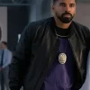Nemesis Isaiah Stiles Black Leather Bomber Jacket