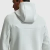 Netherlands Tech Windrunner White Hooded Jacket Back