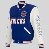 New York Knicks 2026 Champions Reversible Varsity Jacket Front