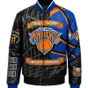 New York Knicks 2026 Champions Vegan Leather Jacket
