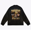 New York Knicks Black 2026 Champions Black Satin Jacket