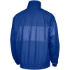 New York Knicks Nike Blue Courtside Versus Capsule Jacket Back