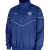 New York Knicks Nike Courtside Windrunner Blue Jacket Front