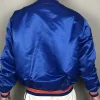 New York Mets Blue Satin Jacket Back
