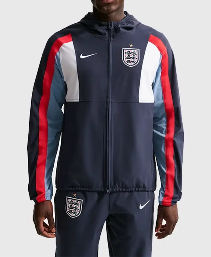 Nike England 2026 Dri-FIT Woven Hooded Jacket