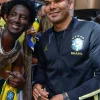 Nike x Jordan Brazil National Team Navy Jacket Front