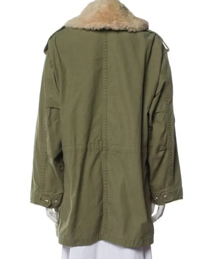 Not Suitable For Work S01 Abby Chilukuri Fur Collared Jacket Back