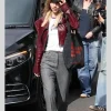 Notting Hill 2026 Suki Waterhouse Leather Jacket Front