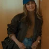 Office Romance Jennifer Lopez Brown Jacket For Sale