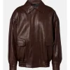 Office Romance Jennifer Lopez Brown Jacket Front