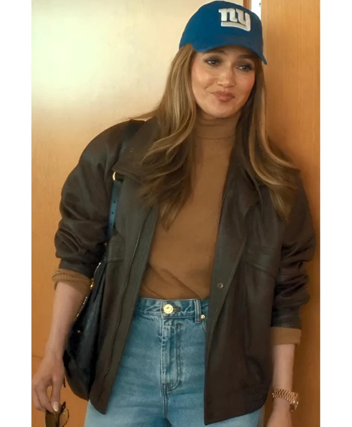 Office Romance Jennifer Lopez Brown Jacket