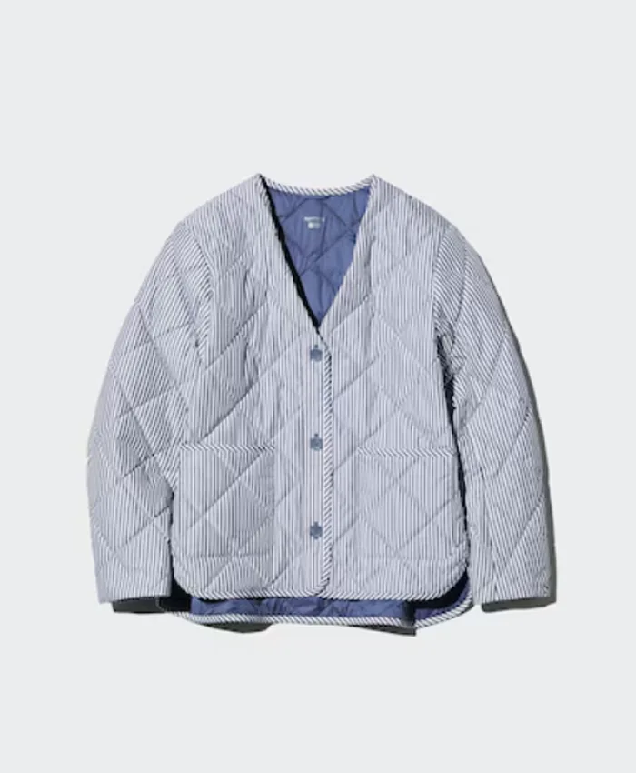 PUFFTECH Collarless Quilted Jacket