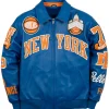 Pelle Pelle New York Knicks Jacket Blue