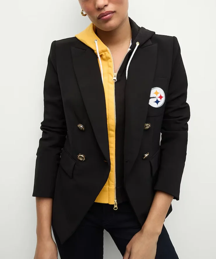 Pittsburgh Steelers Black Blazer