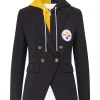 Pittsburgh Steelers Black Blazer For Sale