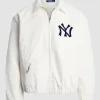Polo Ralph Lauren White Yankees Chino Jacket Front