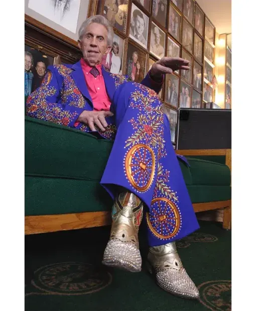 Porter Wagoner Multicolor Suits Blue Front