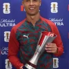 Portugal Warmup FIFA World Cup 2026 Quarter-Zip Jacket Front