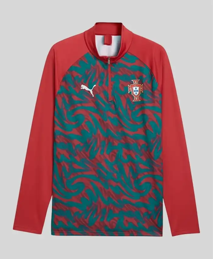 Portugal Warmup FIFA World Cup 2026 Quarter-Zip Jacket