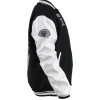 Pro Las Vegas Raiders Black And White Varsity Jacket Right Side