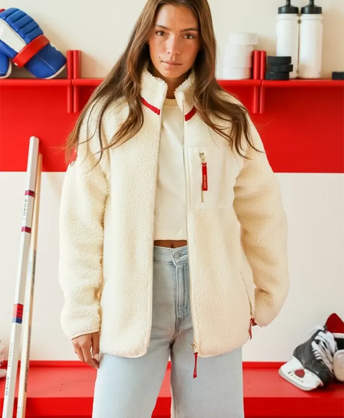 Province of Canada x Heated Rivalry Fleece Jacket Front
