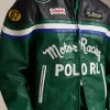 Ralph Lauren Green Cafe Racer Jacket Front