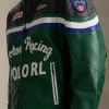 Ralph Lauren Green Cafe Racer Jacket Side