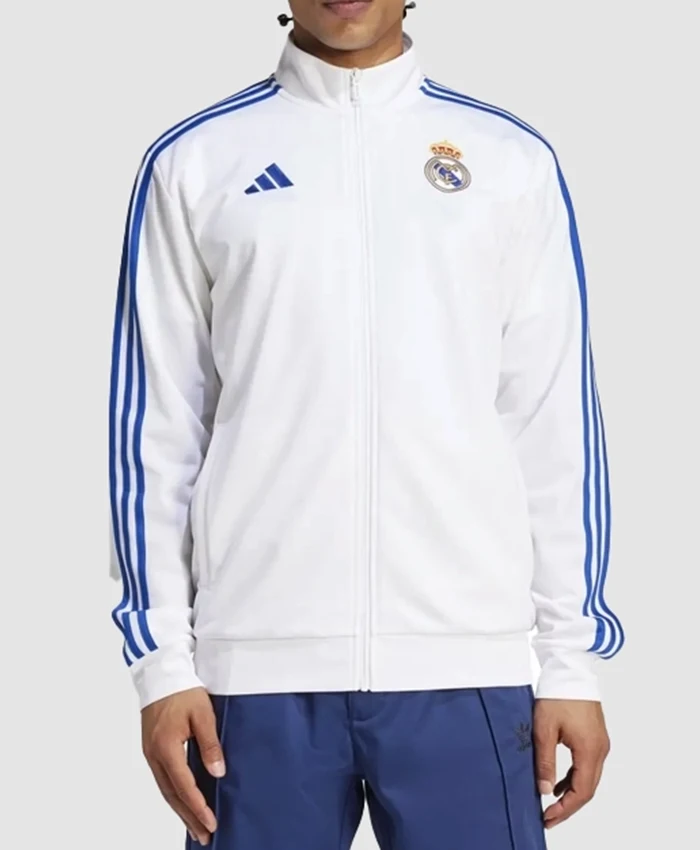Real Madrid Adidas DNA Track Jacket Front
