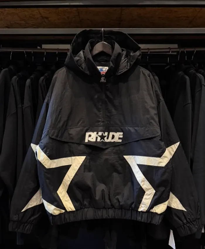 Rhude x Starter Anorak Black Jacket