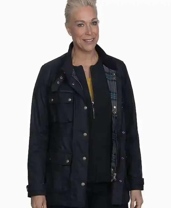 Ride or Die S01 Hannah Waddingham Jacket Front