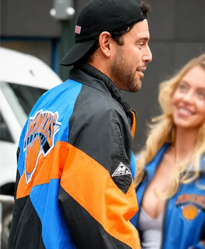 Scooter Braun NY Knicks Jacket Back