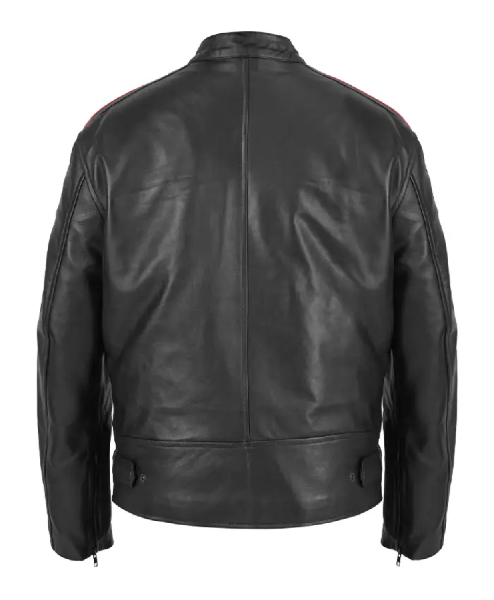 Shop Drake Burning Bridges Music Video Black Leather Motorcycle Jacket For Sale