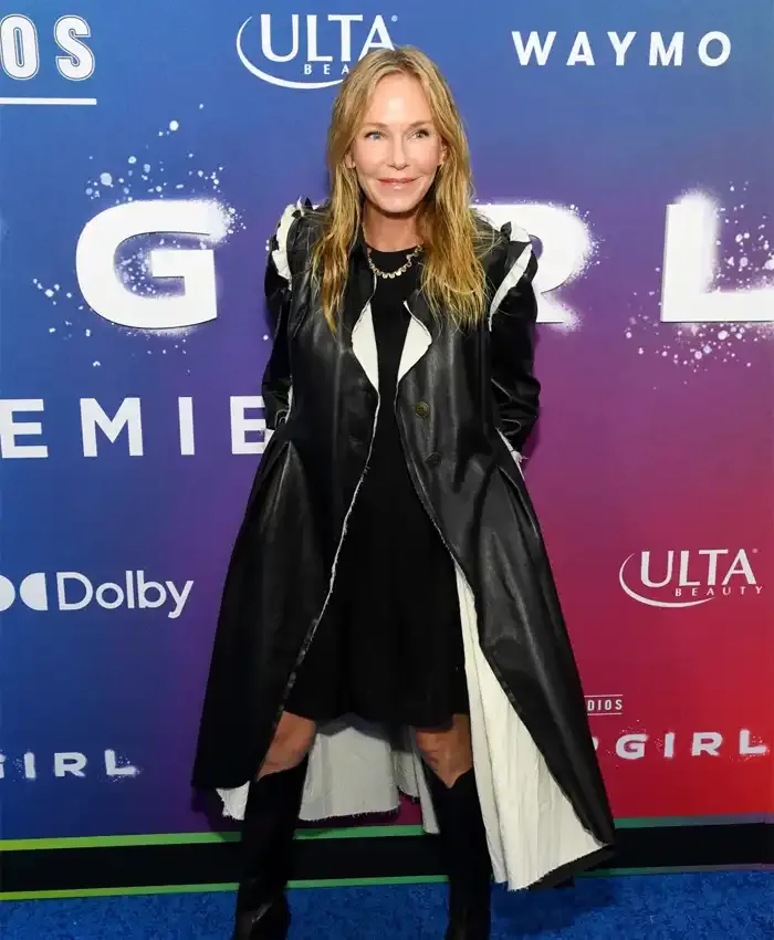 Supergirl World Premiere Kelli Giddish Trench Coat For Sale