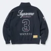 Supreme La Martina Blue Zip-Up Jacket For Sale