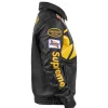 Supreme The Batman Leather Jacket Right Side