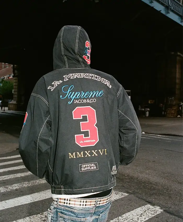 Supreme x La Martina x Jacob Hooded Jacket Back