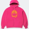 Supreme x Spitfire Zip-Up Hooded Jacket Pink