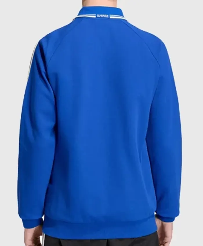 Sweden 2026 World Cup Anthem Jacket Back
