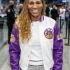 Temeka Johnson New York Liberty v Los Angeles Sparks Jacket Front